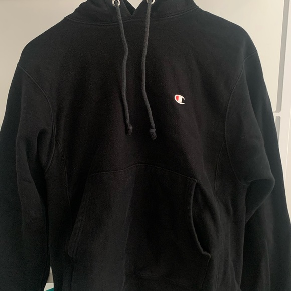 Black Champion Hoodie - Picture 2 of 4
